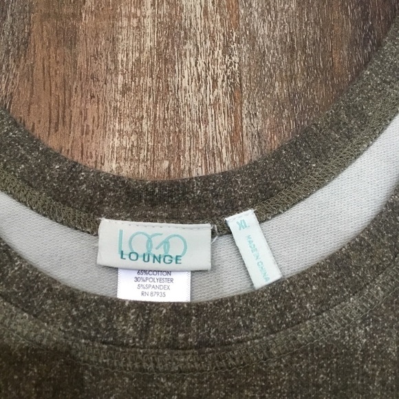 𝅺logo Lori Goldstein French Terry Lounge Romper Size XL - Picture 3 of 6